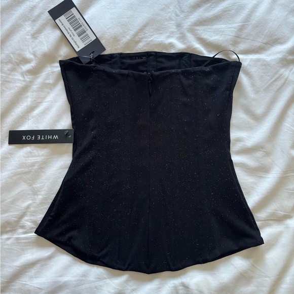 Glitter black corset top - Picture 3 of 3